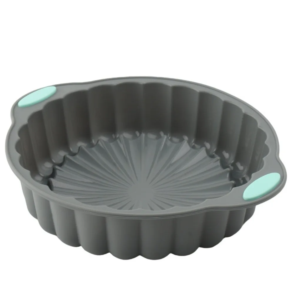 Heat-Resistant 3D Spiral Silicone Baking Mold - Non-Stick Cake and Bread Pan