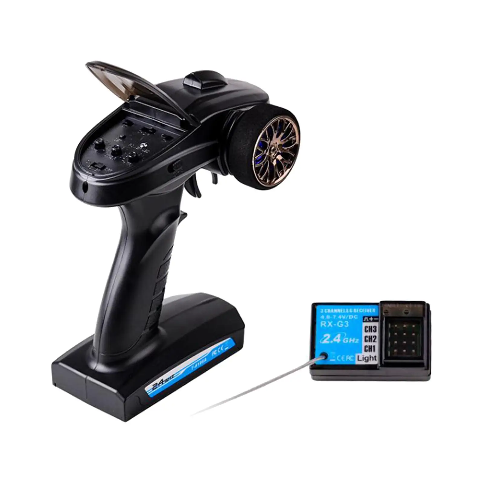 

Комплект передатчика и приемника RC, обновленные детали для радиоуправляемых моделей, запчасти для радиоуправляемых автомобилей 2,4G