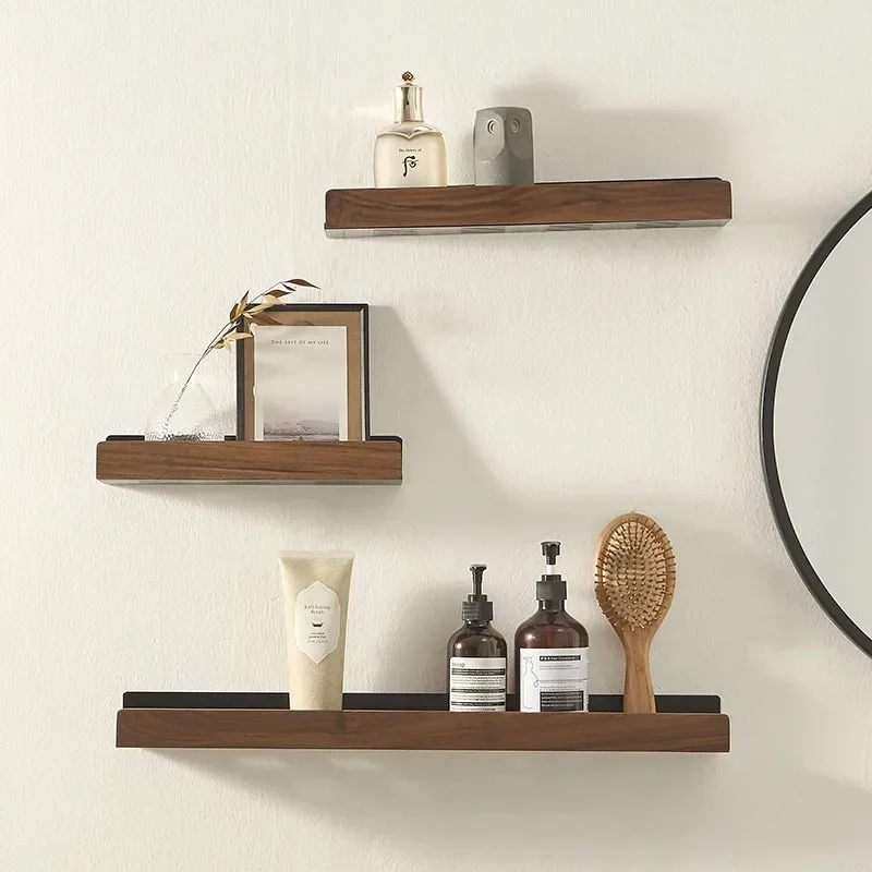 Wood Bathroom Shelving Wall Mounted Toilet Shampoo Shelf Aluminum Bathroom Storage Holder Shampoo Shower Storage Rack storage rack,bathroom shelf,shower shelf,bathroom storage shelf,storage shelf,shower rack,shampoo rack,toilet shower rack,shampoo holder