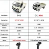 1:10 D12 Rc Car 2WD With LED Lights Electric Drift Full-scale Simulation Professional Remote Control Pickup Truck Model Toy Gift 2
