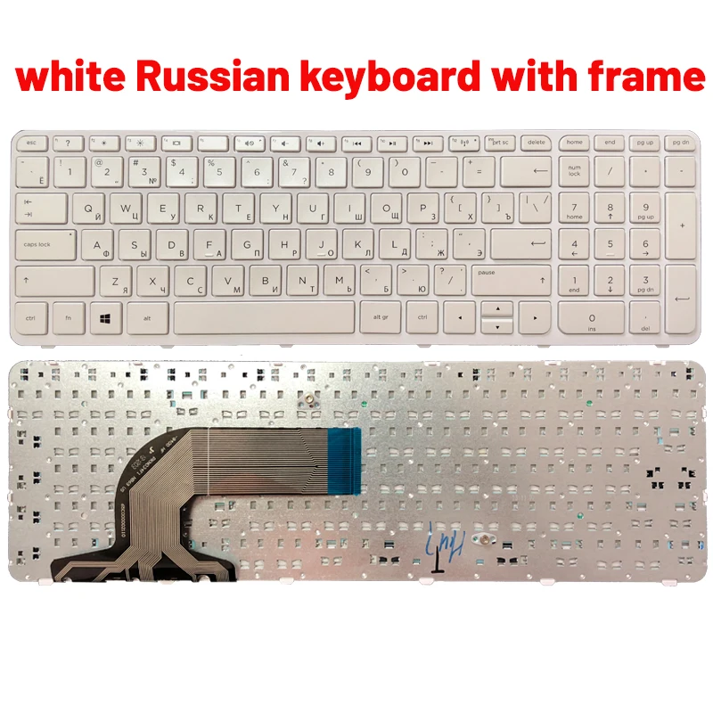 teclado russo para computador portátil hp pavilion ru