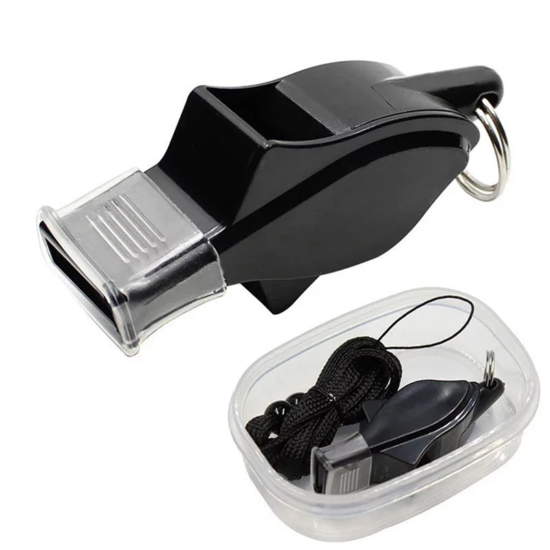 

High quality Sports Like Big Sound Whistle Seedless Plastic Whistle Professional Soccer Basketball Referee Whistle outdoor Sport