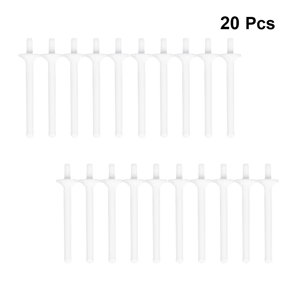 20Pcs Nose Hair Wax Sticks Disposable Plastic Wax Wand Nasal Hair Rod Nose Sticks Disposable