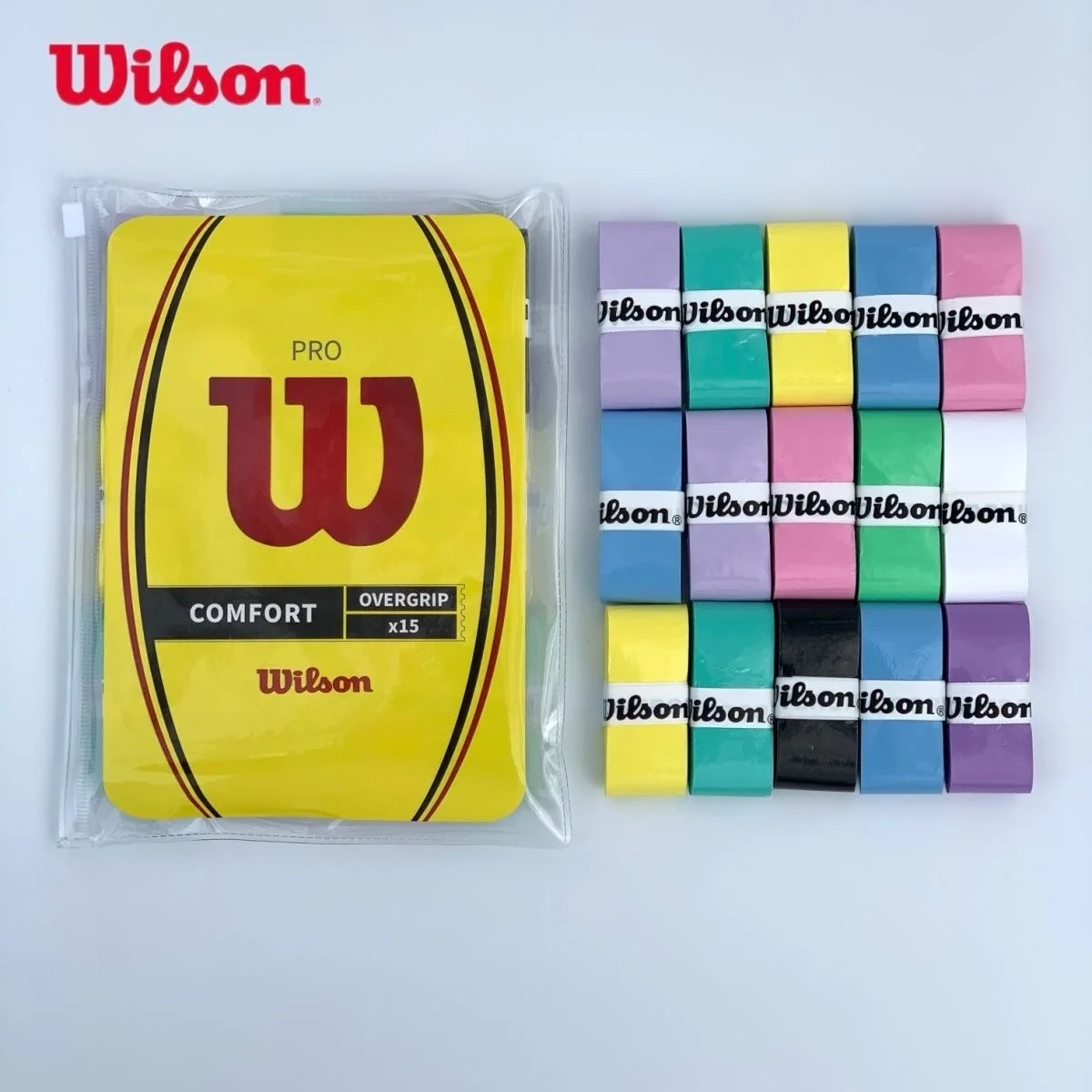 Wilson Tennis racket non-slip grip 15/30/60 original Tennis racket Sweatband grip accessories