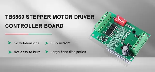 Scheda Driver Motore Passo-Passo TB6560 Aggiornata - 3A, 32 Sottodivisioni, Per 42/57 - Foto 9