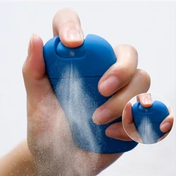 30ml Portable Mini Refillable Fragrance Hand Sanitizer Alcohol Bottle with Spray Fragrance Pump Empty Cosmetic Container Tool