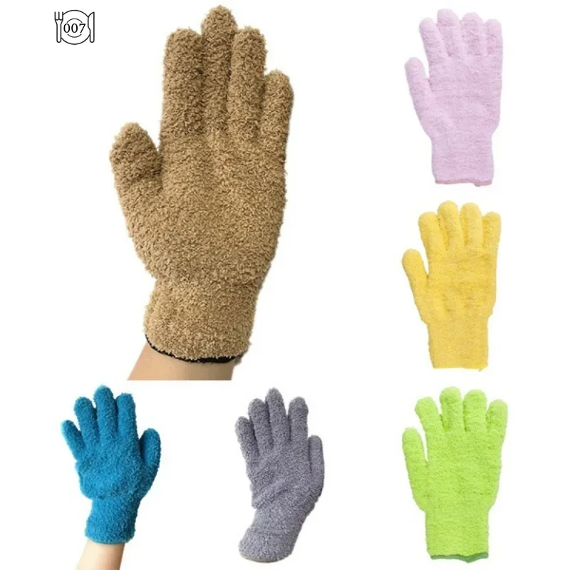 Microfiber Dusting Cleaning Glove Mitt Cars Window Dust Remover Tool Reusable Cleaning Glove 1 Pcs for Household Cleaning Tools cleaning gloves
