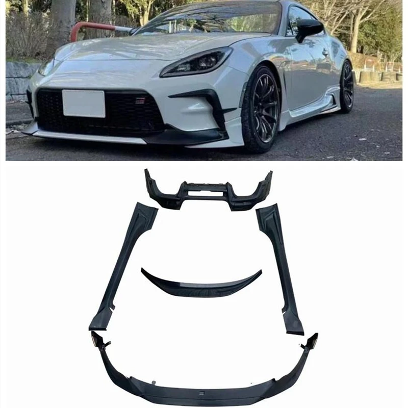 For TOYOTA GR86 ZD8 2022 2023 2024 High Quality PP Front Lip Splitters