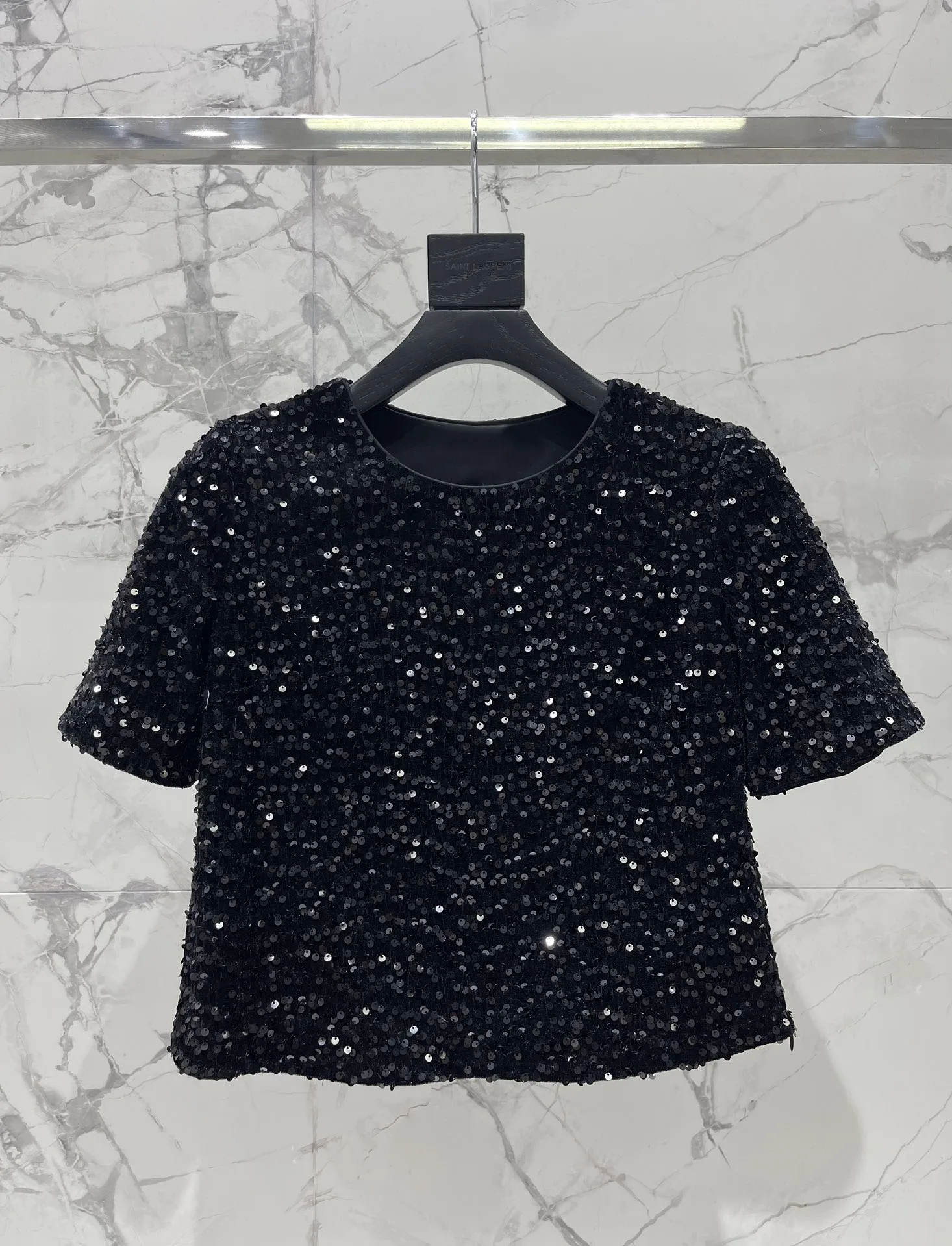 

Sequins Velvet Top Casual Fashion 2024 Summer New 0105 hot