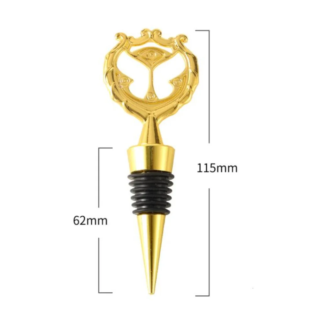 

50 шт., свадебные сувениры, Золотая винная пробка в подарочной коробке, подарок на день рождения, Юбилейный подарок