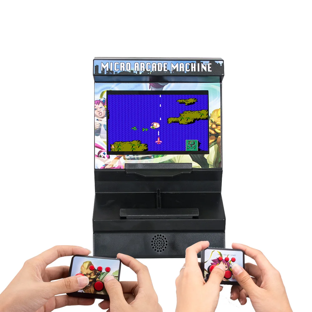 

Arcade Game Shaped 4.3 Inch Arcade Game Player Mini Handheld Game Console 300 Games Big Screen Video Game Console