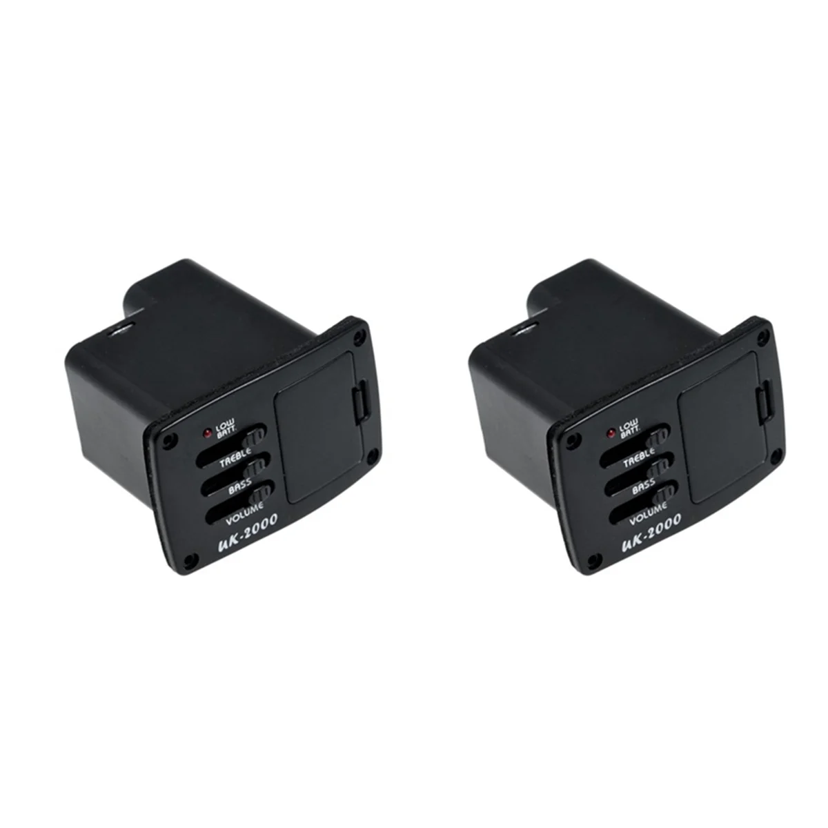 

2X Belcat Uk-2000 Spiral Piezo Cable Pickup Eq And Pre Amp for Ukulele(No Battery)