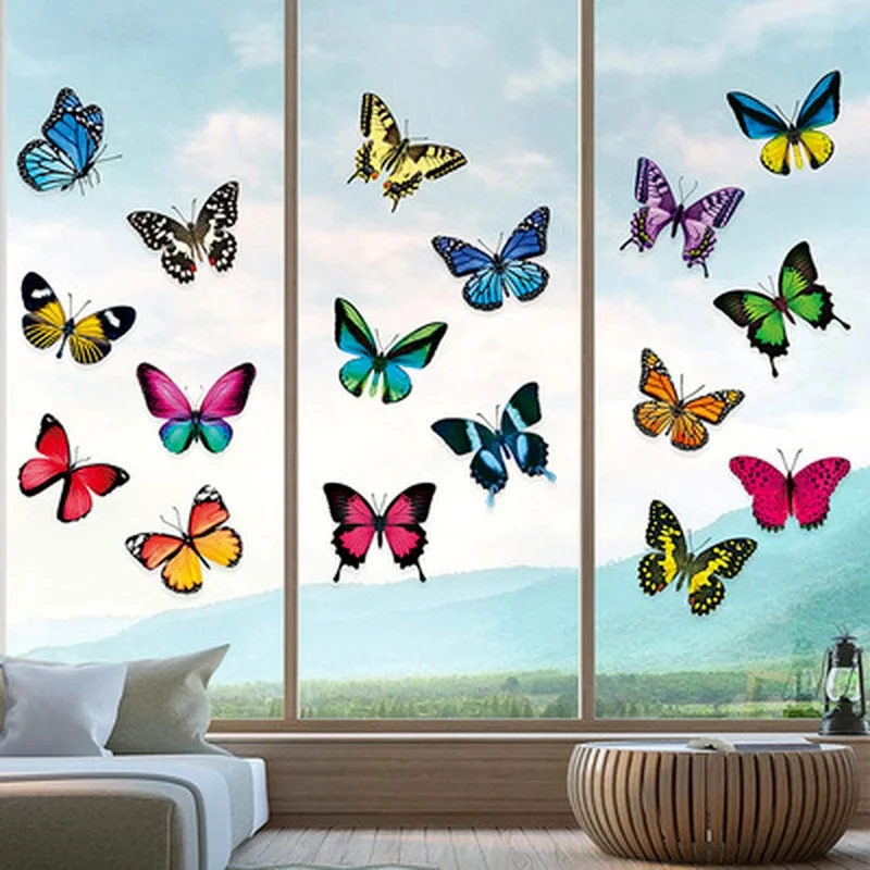 20PCS Butterfly Window Stickers Wall Stickers