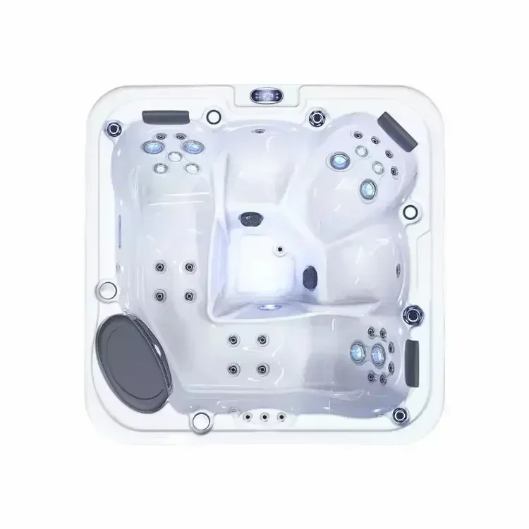 Infinity Spa Tubs 5 Person Outdoor Hot Tubs Exterior with Sound 3