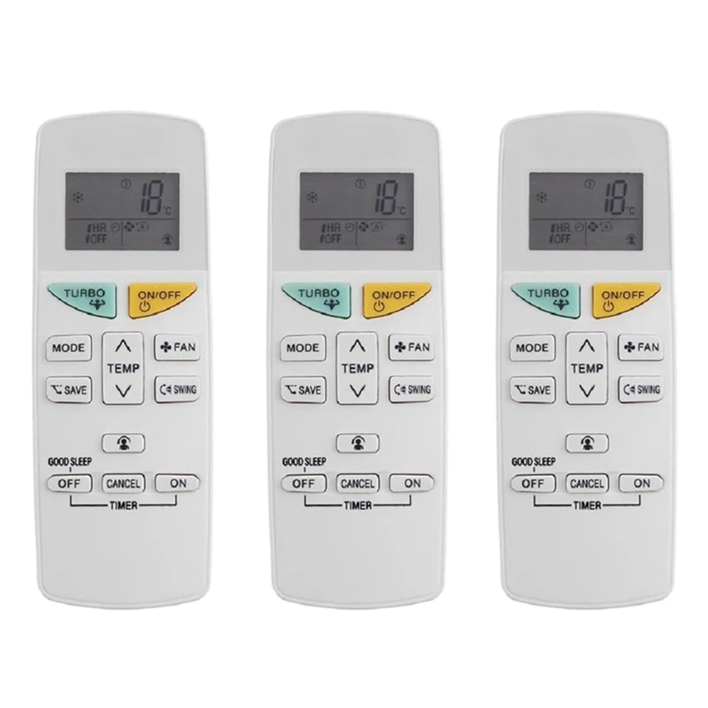 

3X для дистанционного управления для DAIKIN Aire Acondicionado ARC470A1 ARC469A5 FTX35JV RX35JV