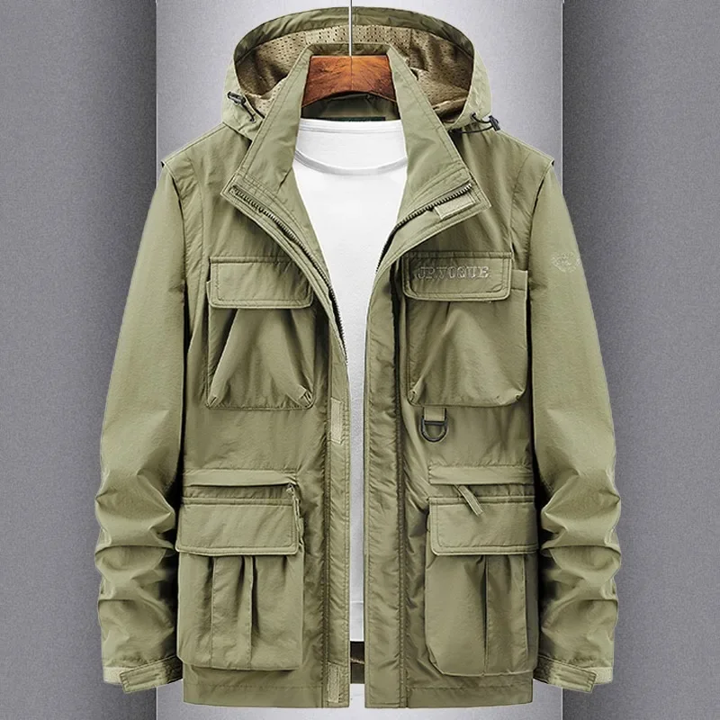 Jackets for Men Winter Waterproof Men's Designer Clothes Summer Hooded Vest Sweat-shirt Outerwear Mens Autumn Knitted Coat Coats
