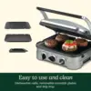Panini Press, Stainless Steel Griddler, Sandwich Maker 5