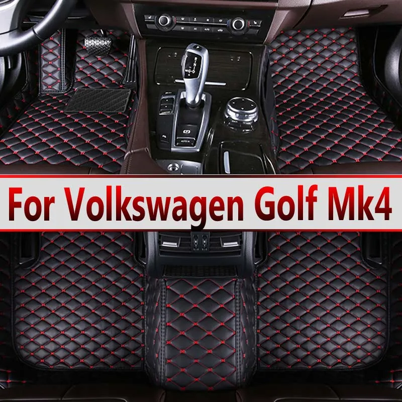 

Автомобильный напольный коврик для VW Volkswagen Golf Mk4 1J TDI 1998 ~ 2003, 3 двери, защита от грязи, автомобильный коврик для багажника, напольные аксессуары для интерьера автомобиля