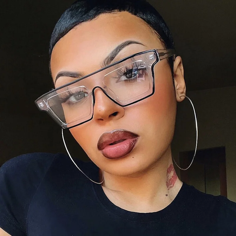 TR90 Anti Blue Light Glasses Men Eyewear Women Retro Eye Glasses Female Clear Lens Eyepiece