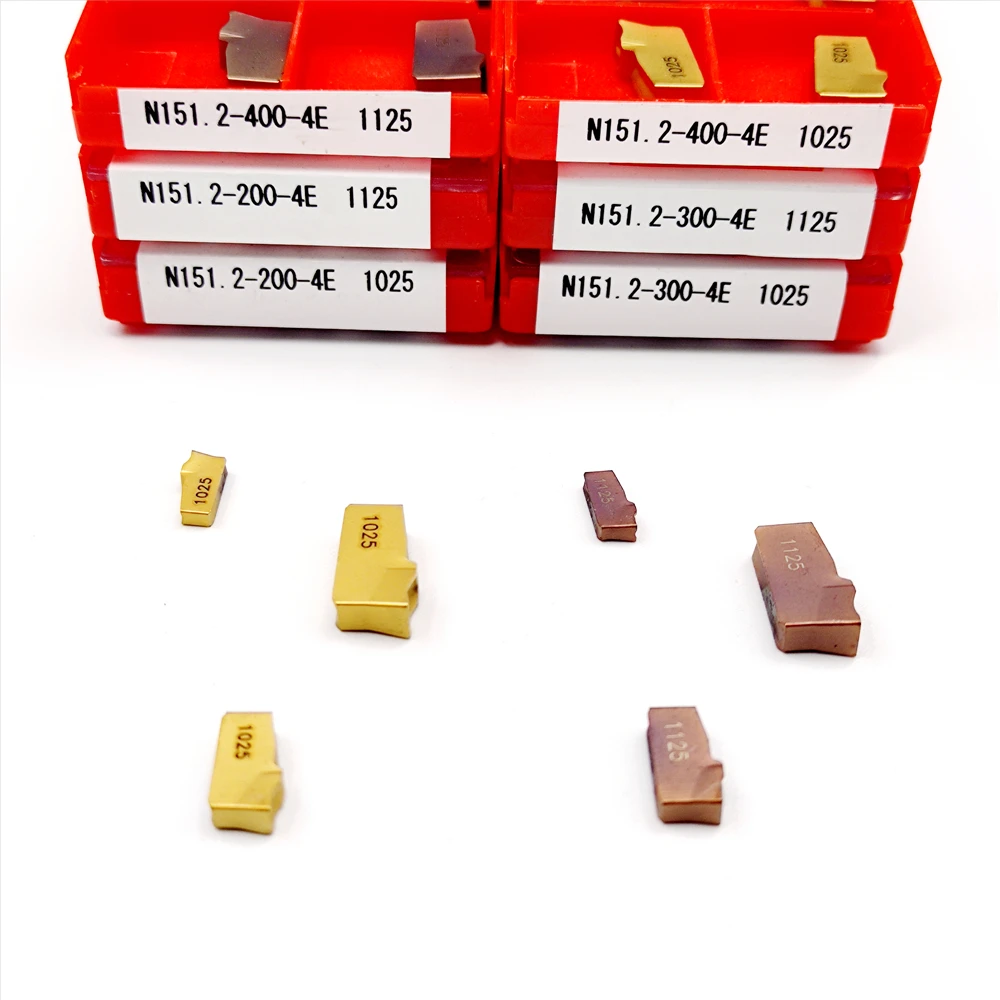 

N151.2-200-4E N151.2-300-4E 1025 1125 твердосплавные вставки, Фрезерный инструмент, лезвие из твердого сплава N151.2, токарный станок с ЧПУ