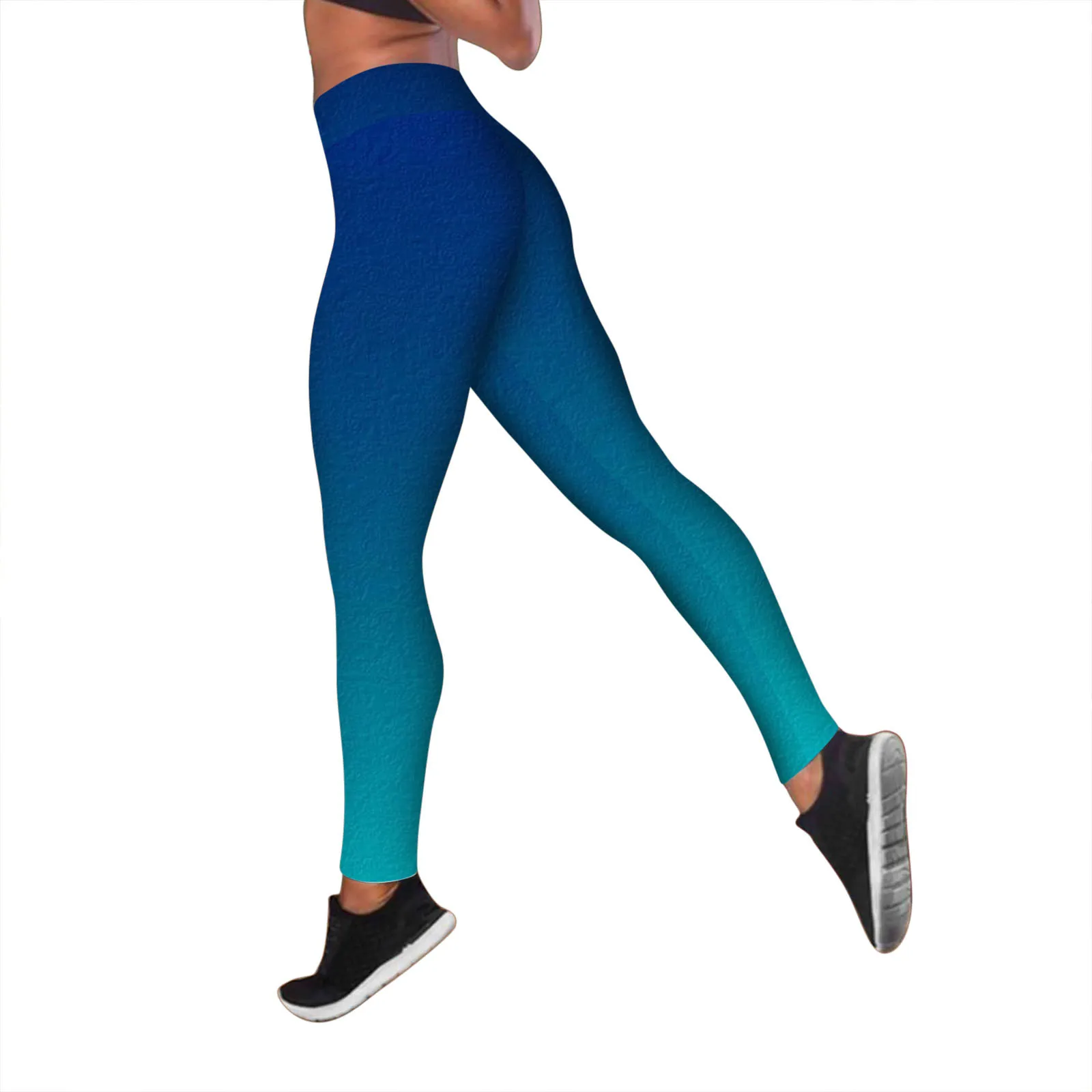 Womens Ladies Logo Work Out Leggings Print Gym Exercise Jogging Casual Pants 