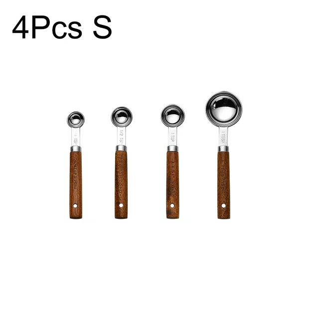 4Pcs Silver S