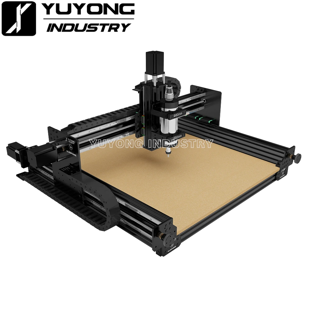 Black 1015 QUEENBEE ULTRA CNC Full kit Linear Rail upgraded precise CNC router Engraving machine with New Tensioning system