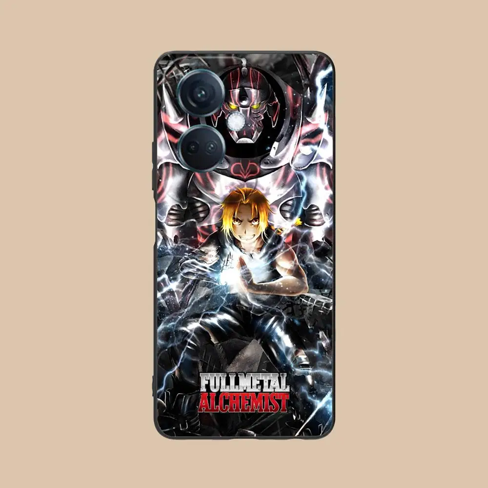 Fullmetal Edward Elric Vibrant Phone Case with Colorful Printing Design