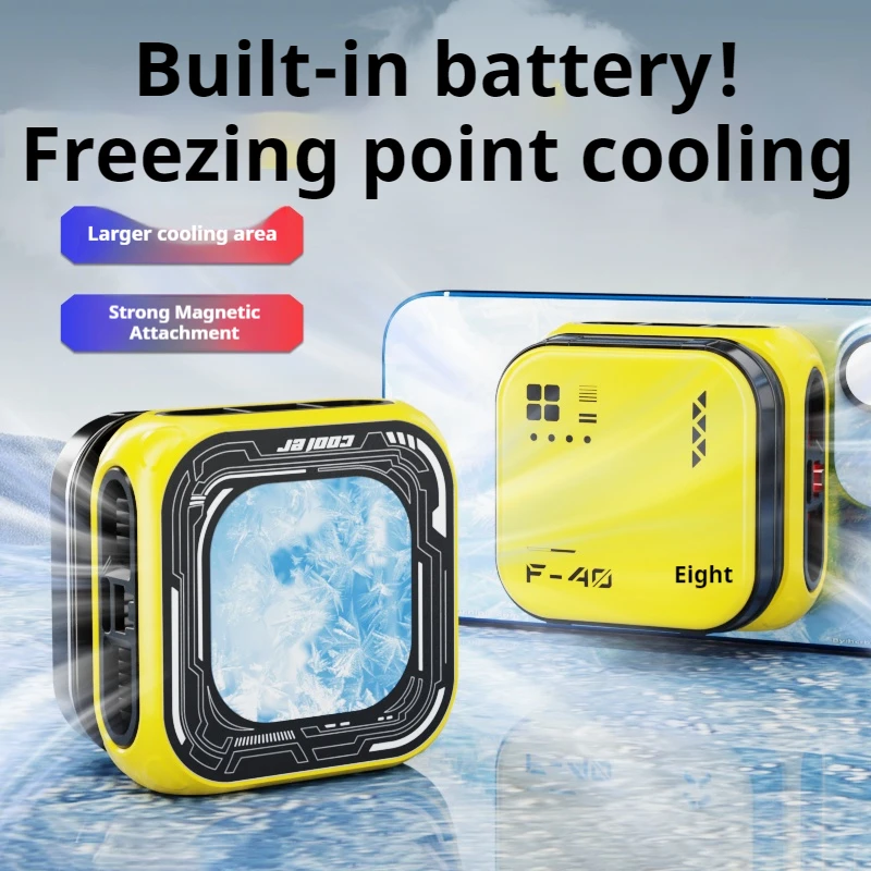 F40 Phone Cooler with AI Temperature Control