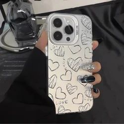 Silver Graffiti Heart - Inspired Phone Case - Chic and Protective Back Cover - Poco F3 GT 5G (CYW - C271CY2503v1)