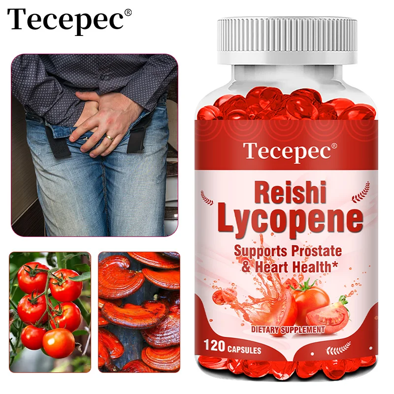 Lycopene, Supports Cardiovascular and Heart Health, Anti-Inflammatory, Regulates Plasma Cholesterol Levels, 30/60/120 Capsules