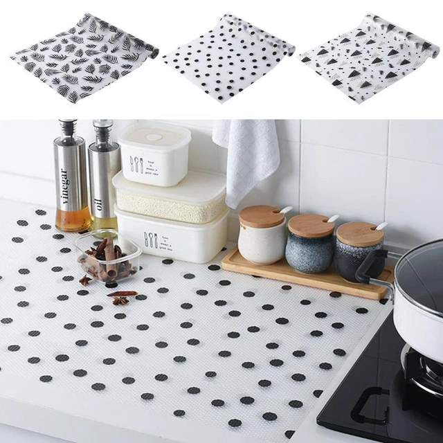 Shelf Liner Non-Adhesive Drawer Liner For Kitchen With Printing Cutable  Household Dresser Drawer Liner Fridge Pad For For - AliExpress