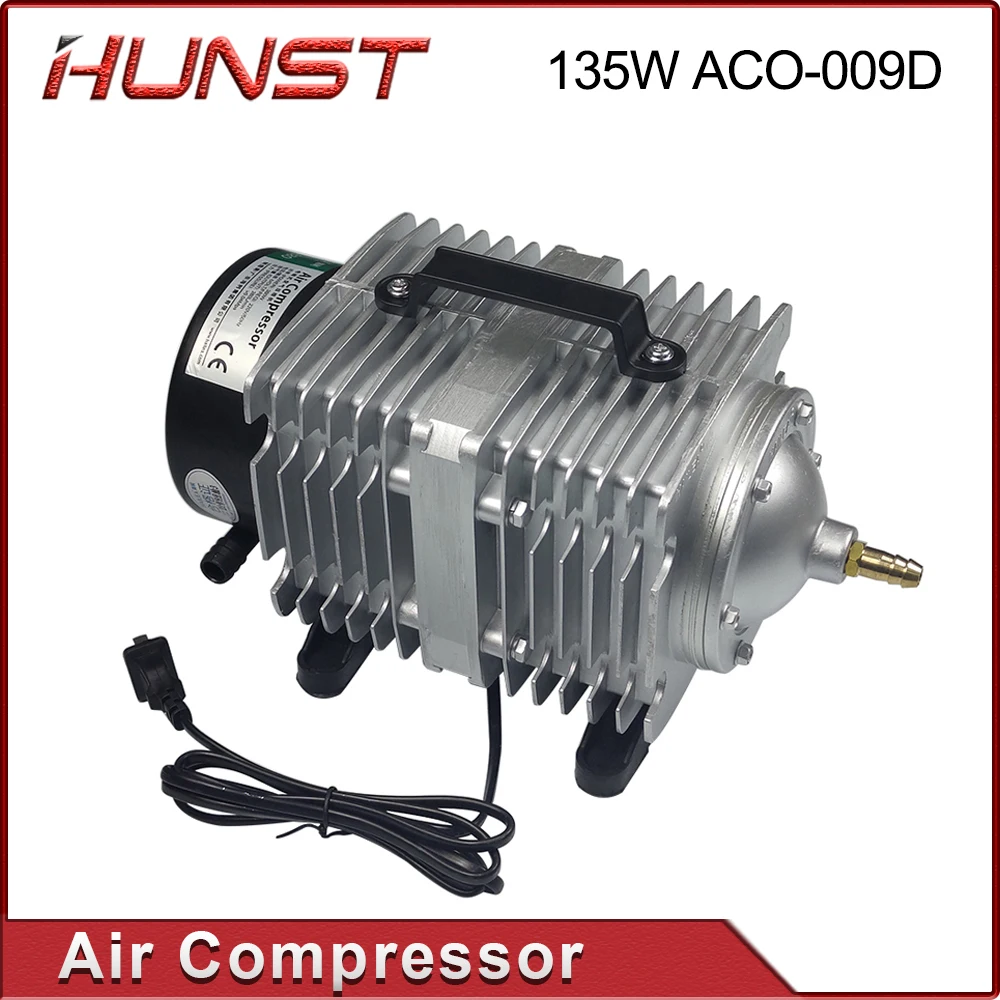 hunst-compressor-de-ar-eletrico-bomba-magnetica-110v-220v-aco-009d-para-gravacao-a-laser-co2-maquina-de-corte-135w