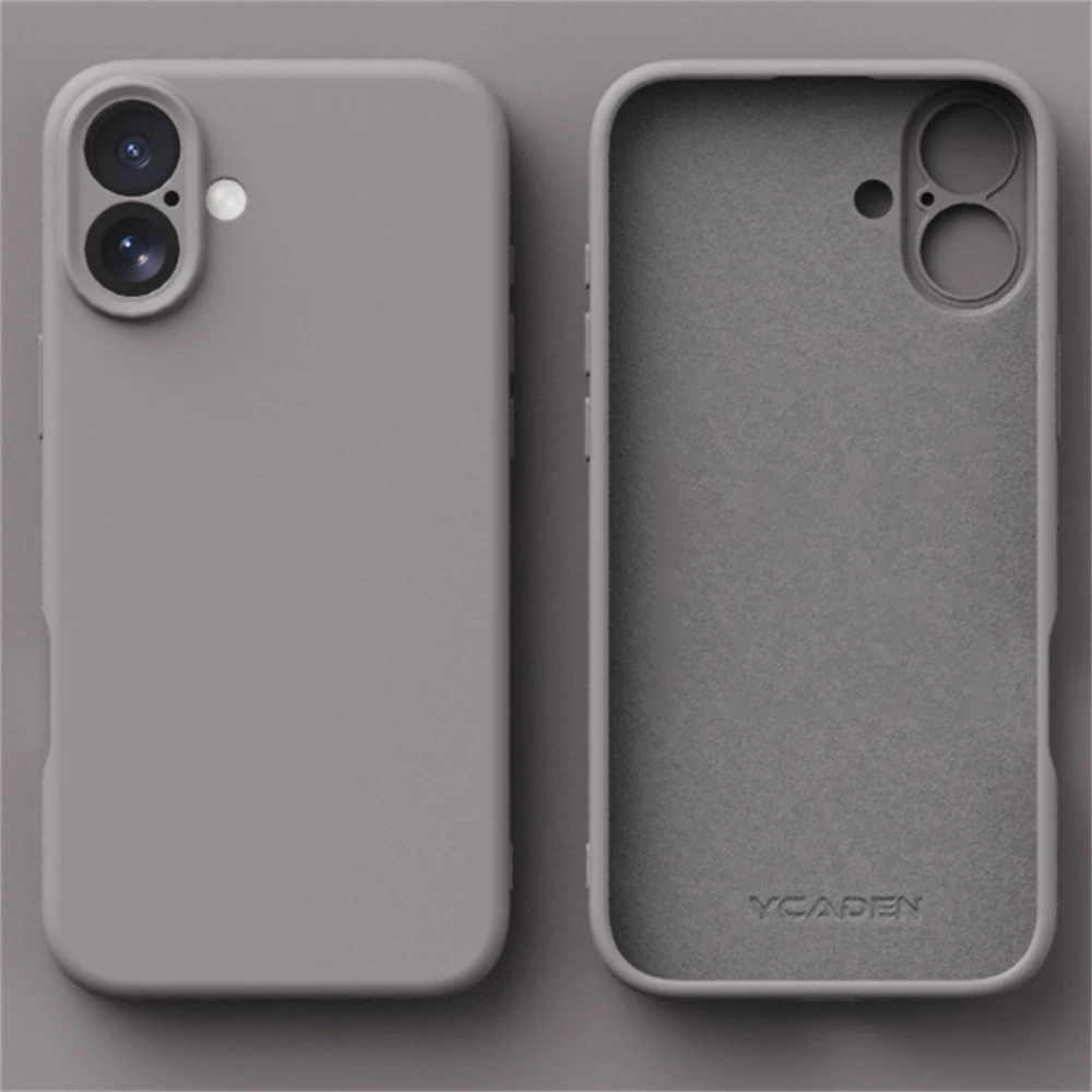 Premium Liquid Silicone Shockproof Phone Case - Soft TPU Cover & Accessories