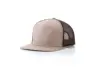 Custom Logo 7 Panel Trucker Hat Unisex Flat Brim Patchwork Mesh Baseball Caps Mens Hip Hop Sport Hats Visor Hat casquette gorros 4