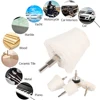 7Pcs Wear Resistant Buffing Wheel Mushroom T-Shaped Wheel Grinding Head Shank Lint Polishing Wheel for Wood Metal Glass 3