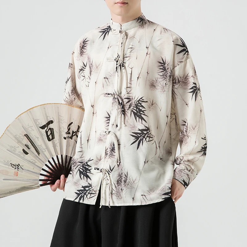 

Luxury Royal Shirt Men Casual Slim Fit Long Sleeve Men Half Placket Collar Beach Shirt Men Casual Holiday Vacation Clothing