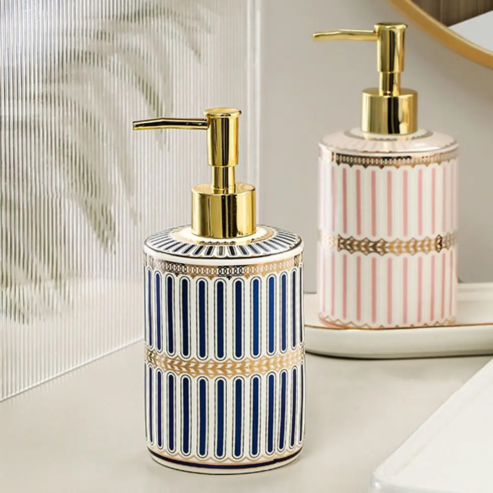 Colorful Ceramic Soap Dispenser For Hotel