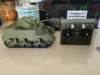 Coolbank Stuart M5a1 Electric Remote Control Tank Simulation Military Model Toy 360 ° Battery Rotating Children's Toy Gift 5