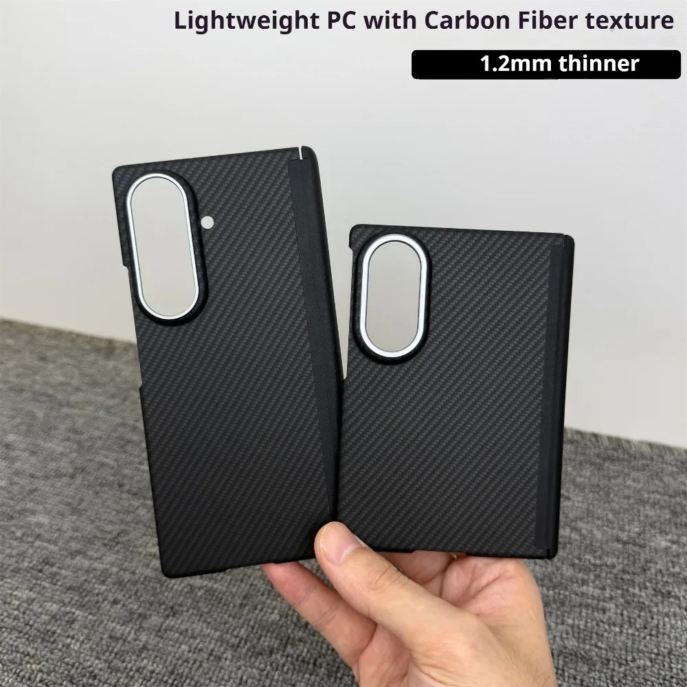 Ultra-Thin Aramid Carbon Fiber Magnetic Case with Magsafe Compatibility