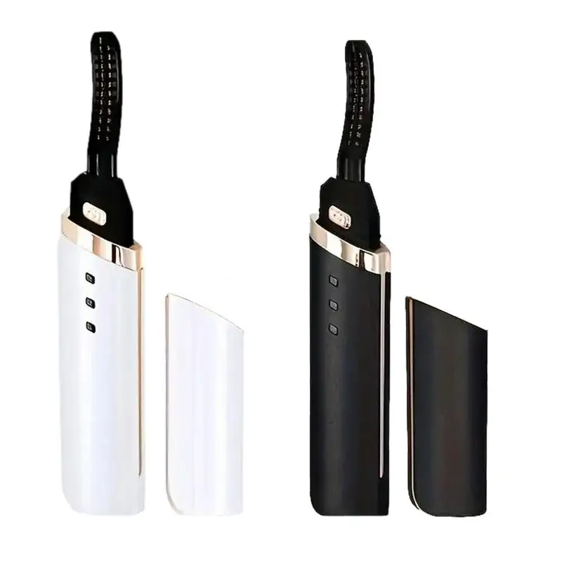 Electric Eyelash Curler USB Heated Electric Eye Lash Curlers Anti-scald Eyelash Roller 10Seconds Heat Up, 3Temp Setting