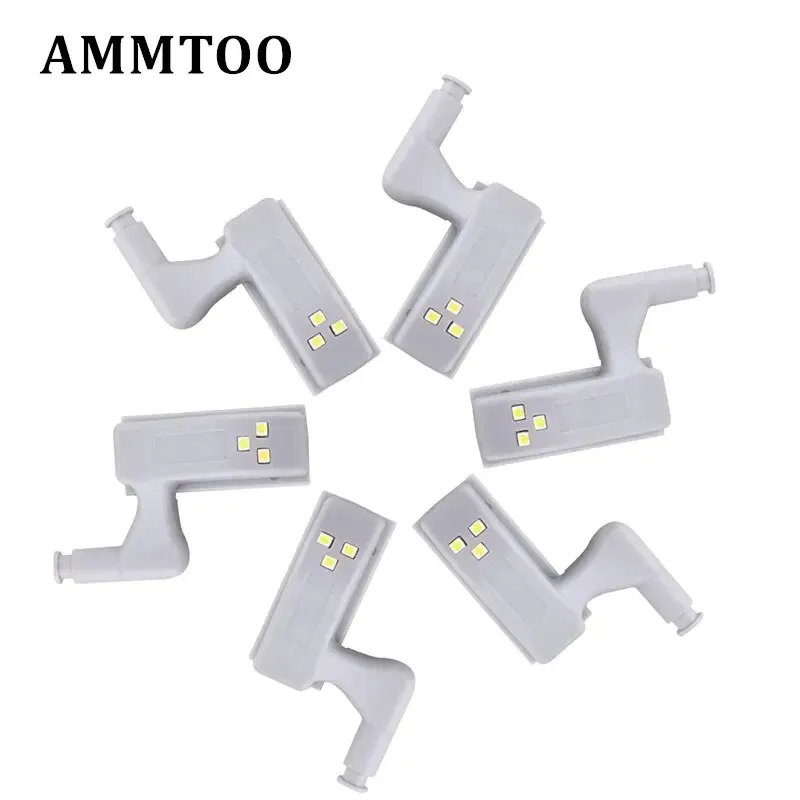 8PCS Universal LED Inner Hinge Lamp Cabinet Induction Lights Wardrobe Cupboard Sensor Lights Kitchen Closet Night Lamp motion sensor light led night light led motion sensor light led cabinet light under cabinet light cabinet lights led cabinet lights motion sensor lights