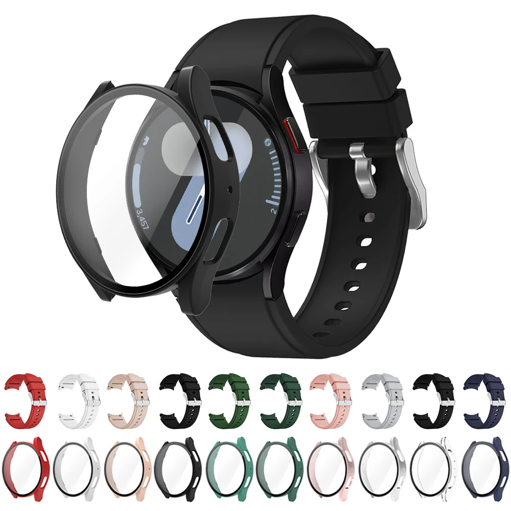 Funda para Samsung Galaxy Watch 4/5/6 40mm 44mm, banda protectora