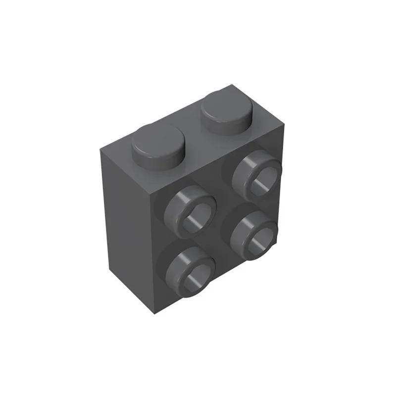 MOC 10PCS 22885 수정 된 1x2x1 2/3 빌딩 블록 키트 측면 벽돌에 스터드 교육 아이디어 장난감 어린이 생일 아이 선물