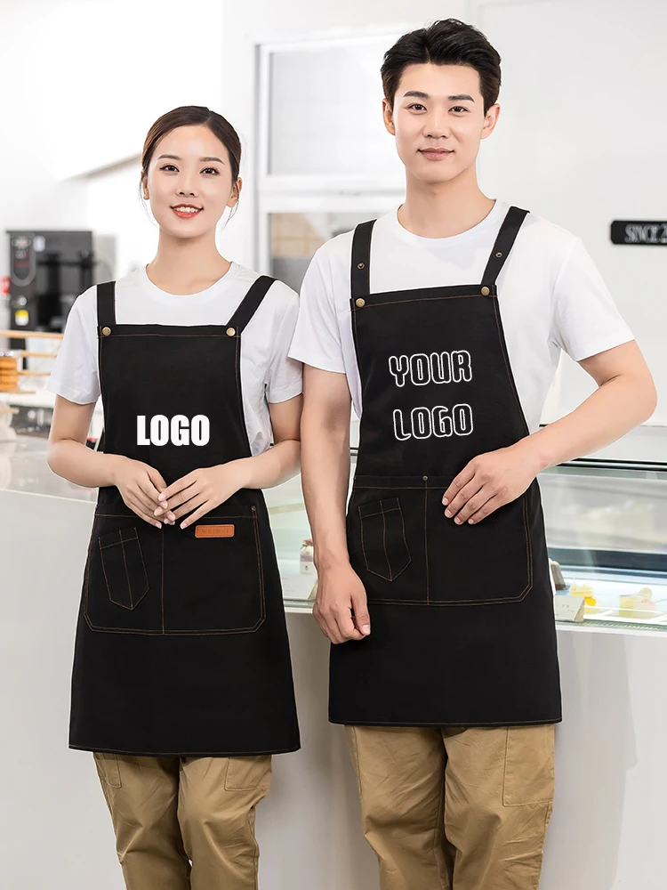 Cooking Aprons, For Women And Men, Long Belt, Cooking Kitchen Apron, Bib  Apron With 2 Pockets, Waterproof, Chef Apron For Personalised, Bbq,  Restaurant, For Household, Kitchen Work And Housework, Kitchen Utensils,  Cooking