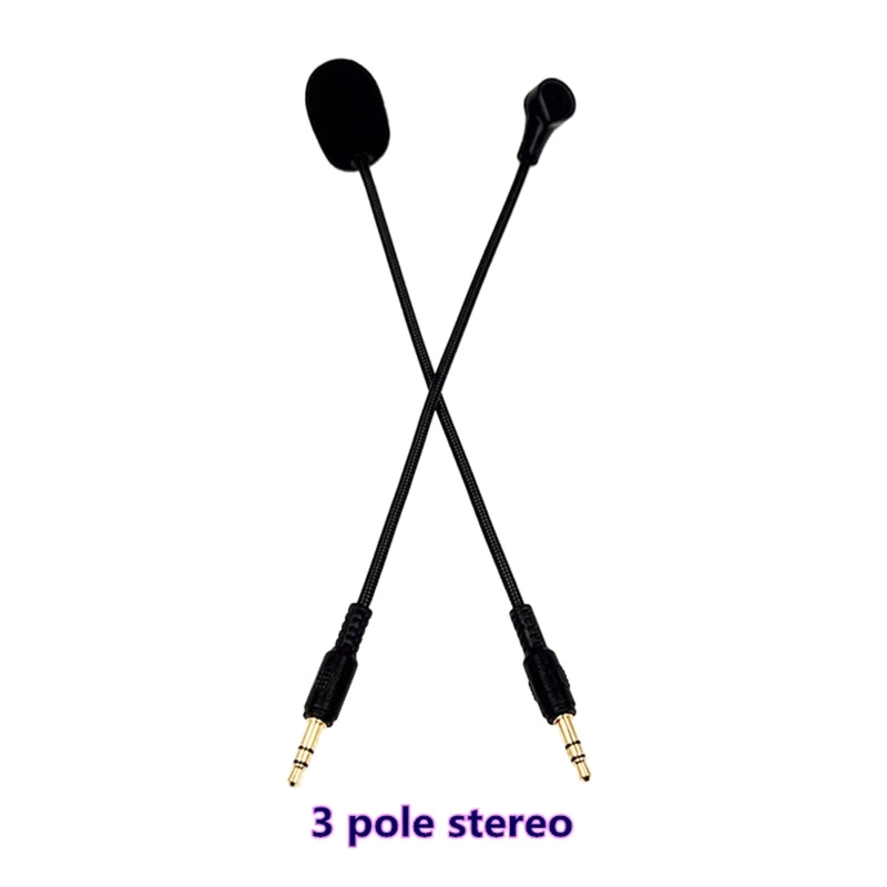 경량 게임 마이크 게이밍 헤드셋, 3.5mm 플러그, 500uA 전류 소비 오디오 마이크, 쉬운 설치