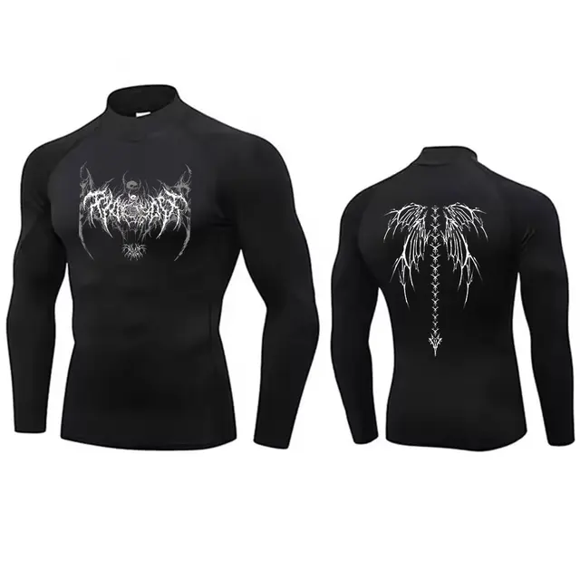 8770-6593dc.jpg Compression Shirt (High Neck Fit)