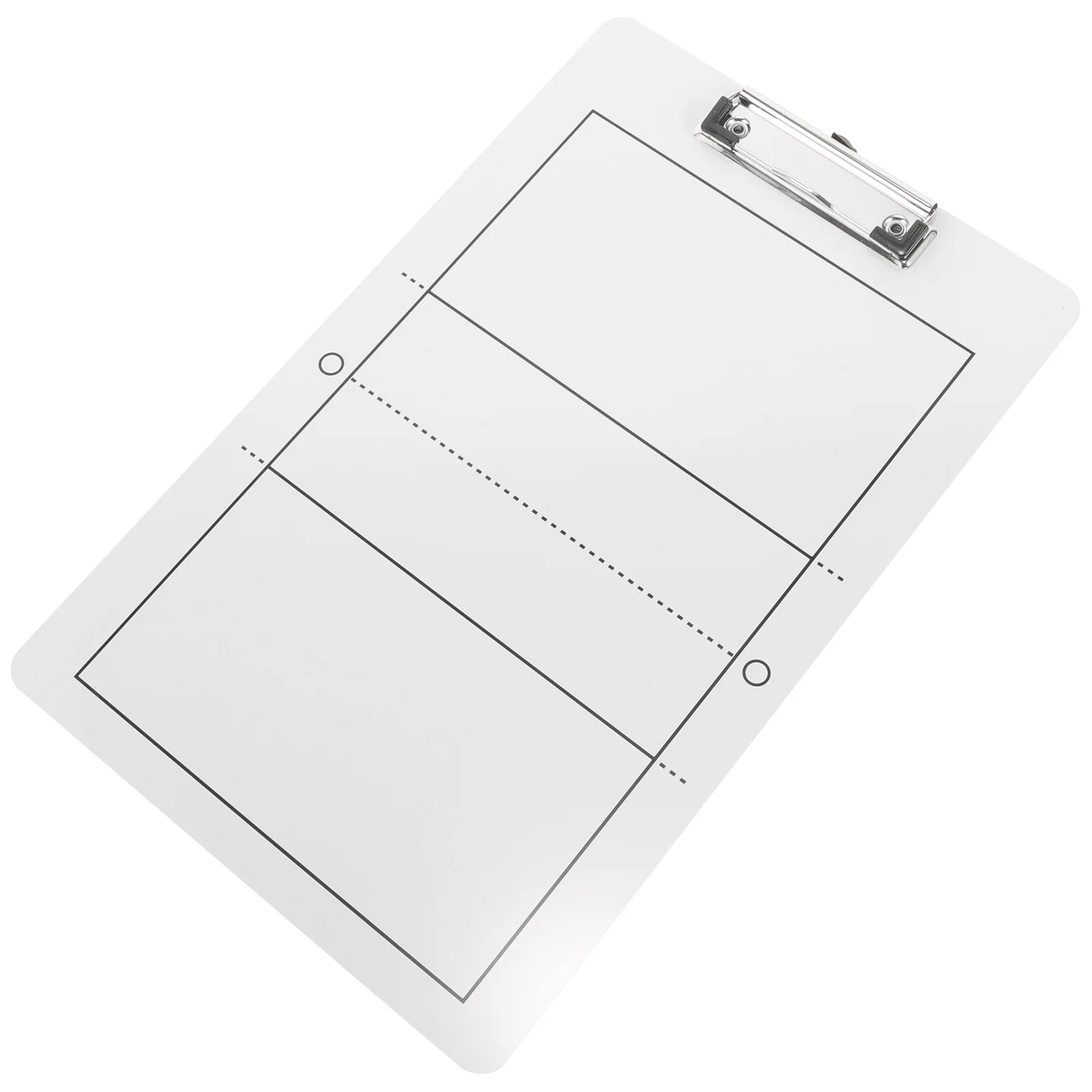 Reusable Volleyball Board Clipboard For Sports Equipment Match Tool Pvc Plastic Material Lightweight Practical
