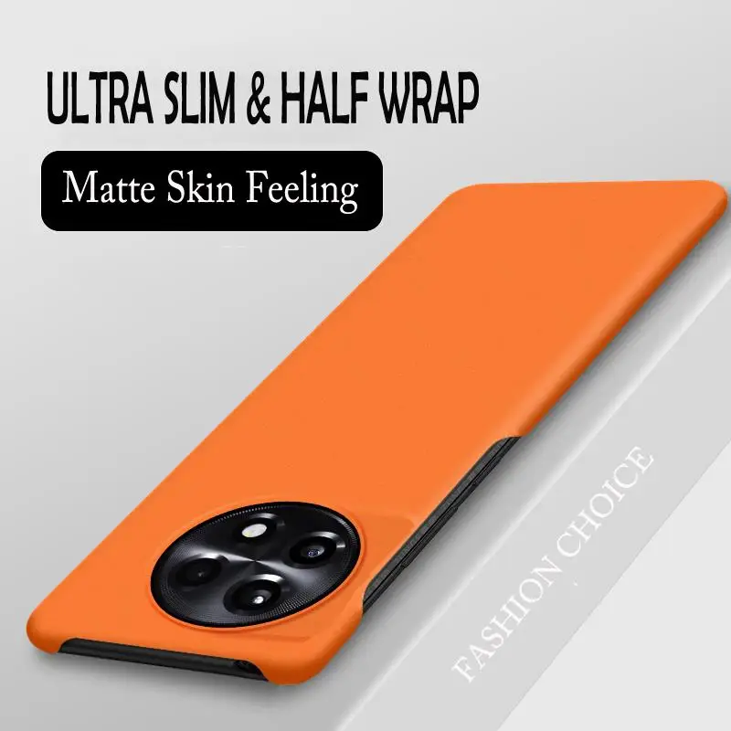 Sleek Matte Shockproof Fashion Case - Slim Half Wrap Design