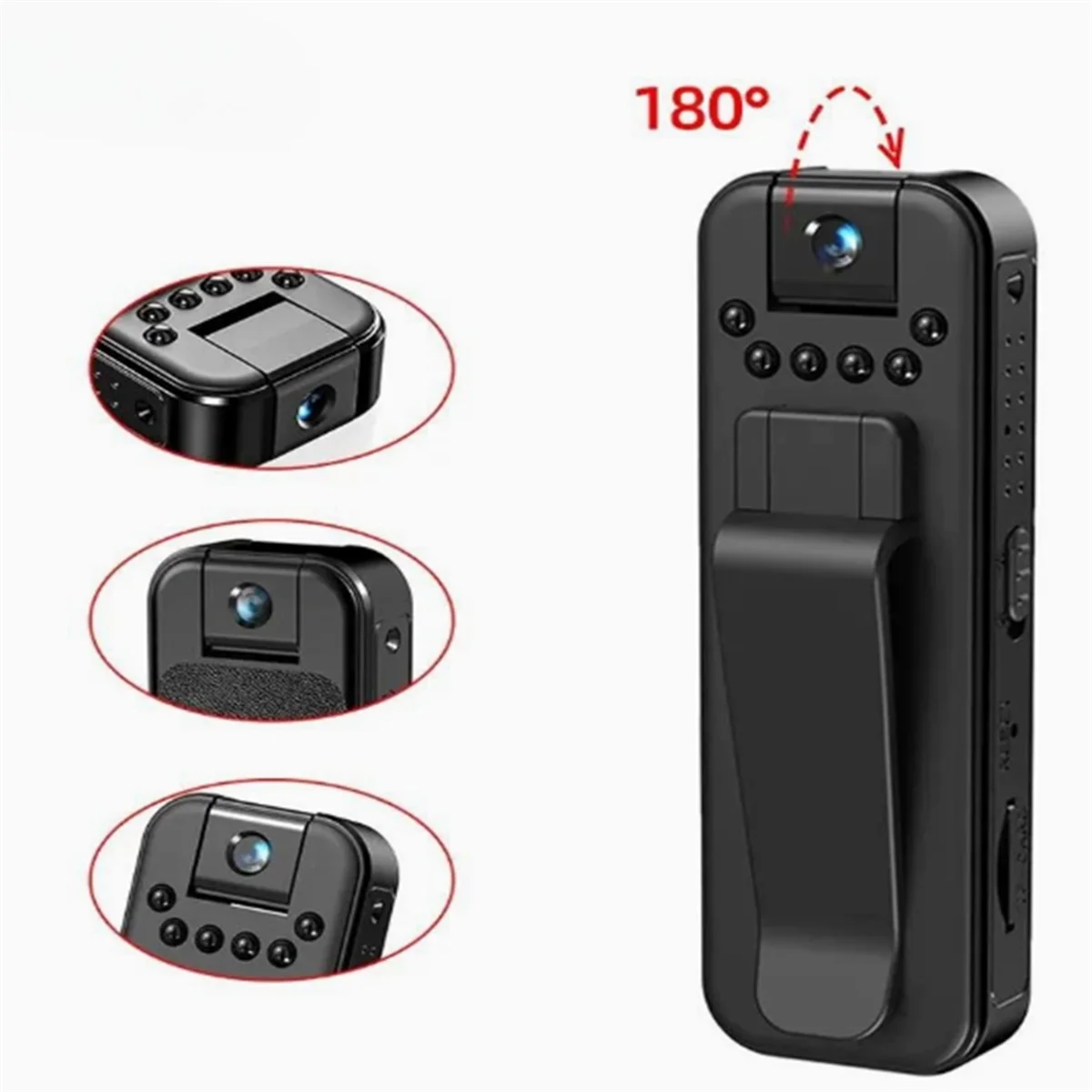 SEMOIC With Wifi 1080P Body Mini Camera Digital Video Recorder Police BodyCam Infrared Night Vision Miniature Camcorder